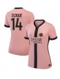 Paris Saint-Germain Desire Doue #14 Alternativní Dres pro Dámské 2024-25 Krátký Rukáv